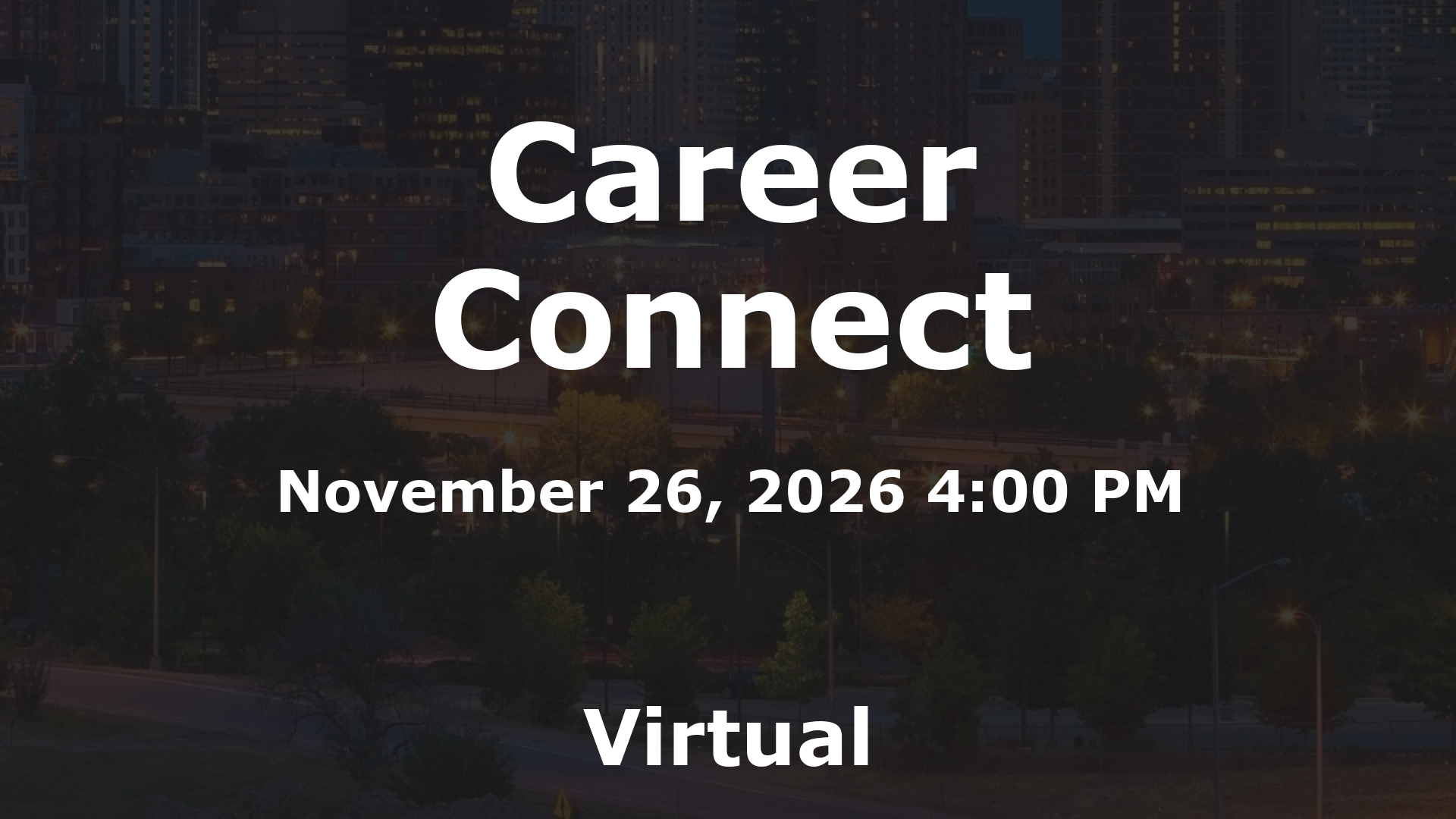 Career Connect event image